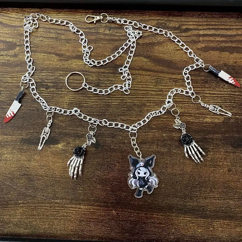 Handmade silver kawaii